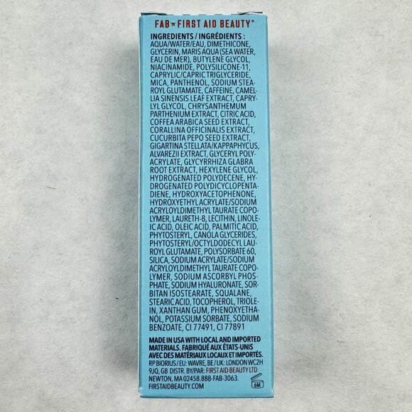 First Aid Beauty Brighten + Glow Eye Cream Niacinamide 15mL Sensitive Skin NEW - Picture 5 of 8